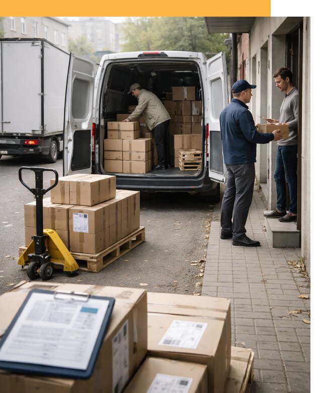 Доставка грузов от двери до двери с таможней от 47345 руб.