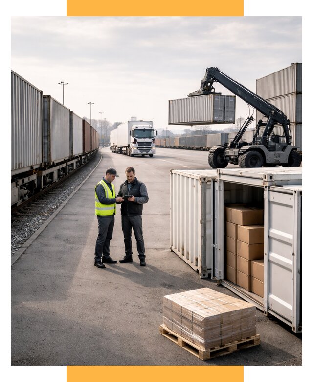 Международные мультимодальные перевозки от 47345 р. | СетСервис-Люб