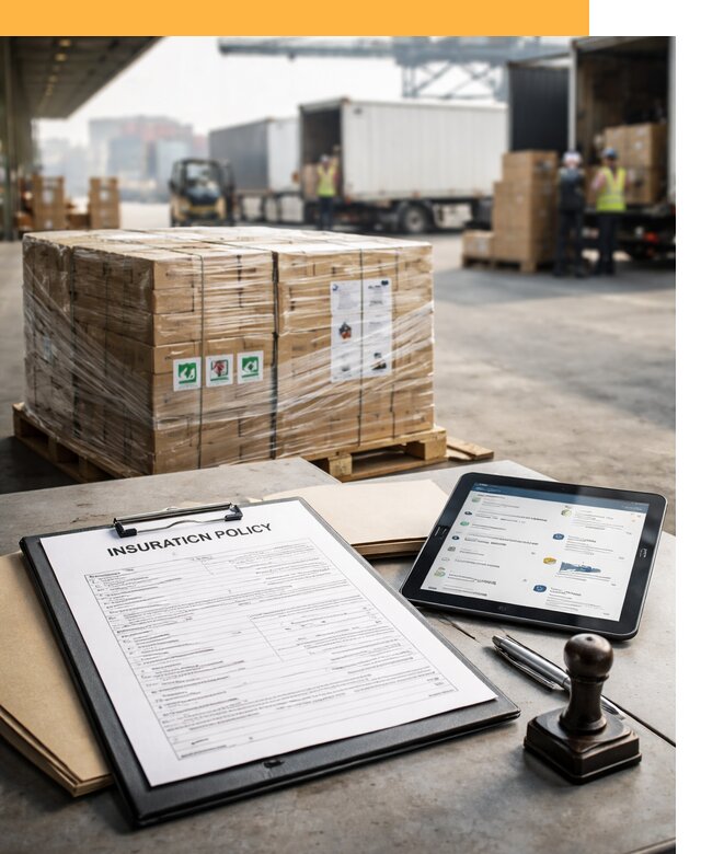 Страхование международных грузов от 3682 руб, полная защита