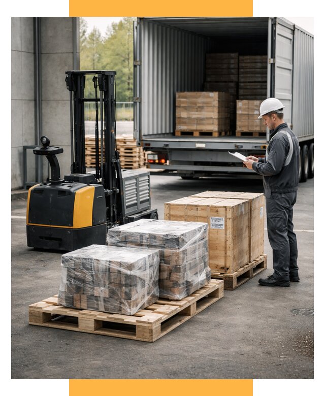 Доставка оборудования из Европы под ключ от 47345 р. | СетСервис-Люб