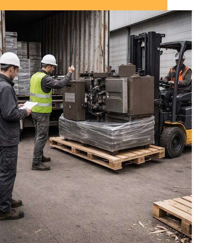 Доставка промышленного оборудования из Европы от 47345