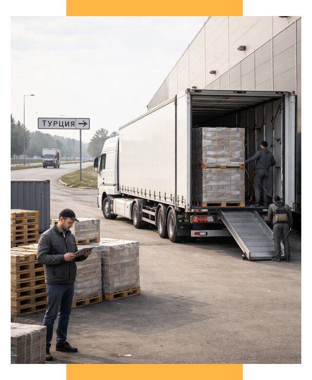 Автоперевозки и доставка фурой из Турции от 126252 р. | СетСервис-Люб