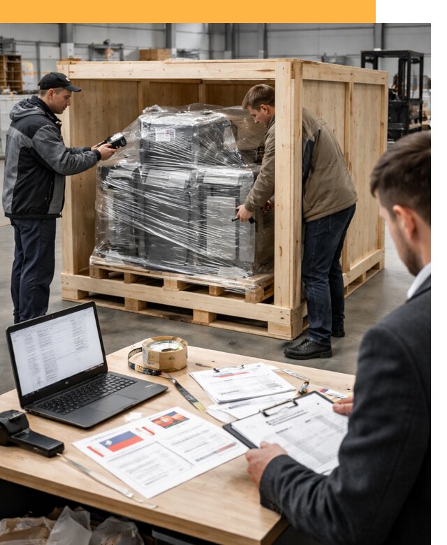 Доставка промышленного оборудования из США от 68387 руб