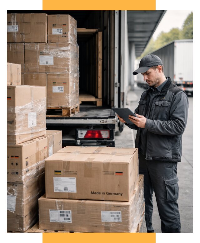 Доставка грузов из Германии от 47345 р. быстро - СетСервис-Люб