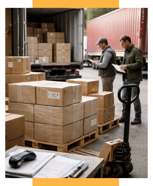 Доставка грузов из Италии в Россию от 18938 р. СетСервис-Люб