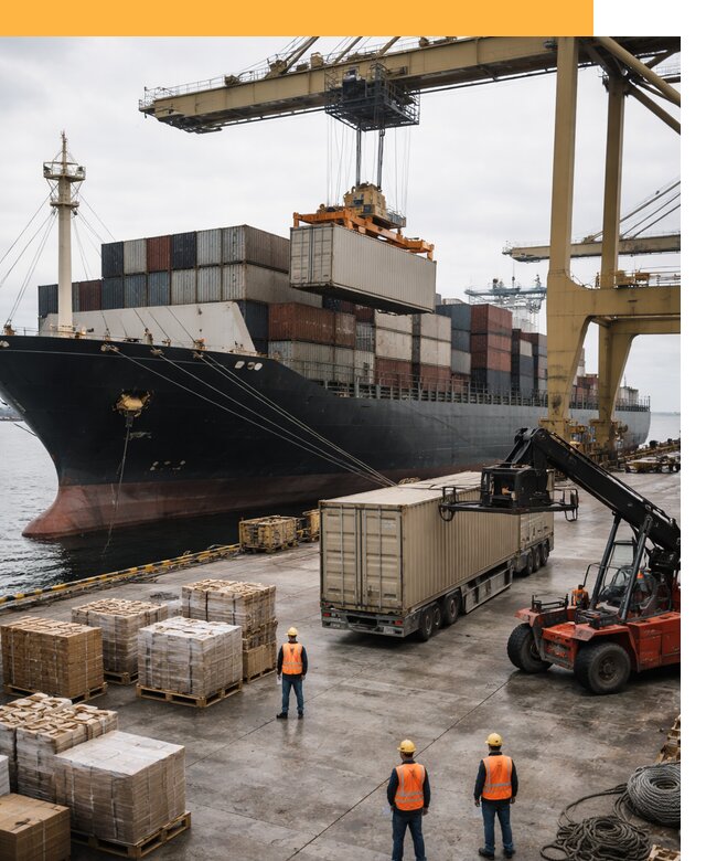 Морские перевозки из Индии: доставка FCL/LCL, таможня от 126252