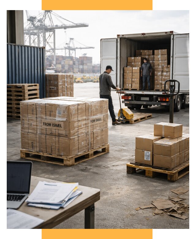Доставка грузов из Израиля от 15782 р., логистика от СетСервис-Люб