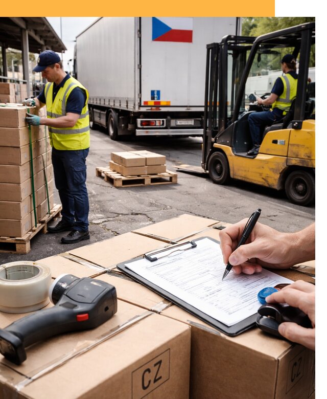 Доставка грузов в Чехию от 36824 руб, международные перевозки