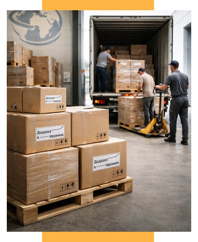 Доставка грузов в Израиль и экспорт от 47345 р. СетСервис-Люб