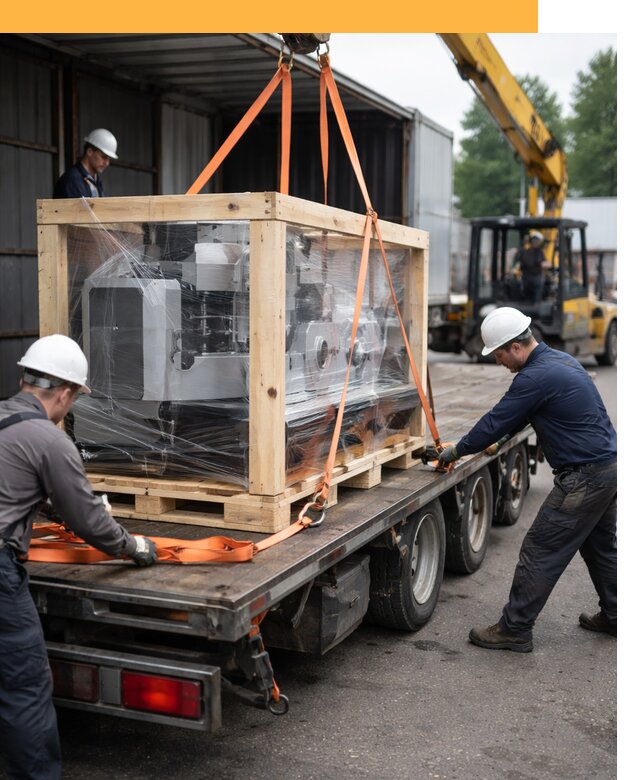 Международная перевозка станков любой сложности от 63126