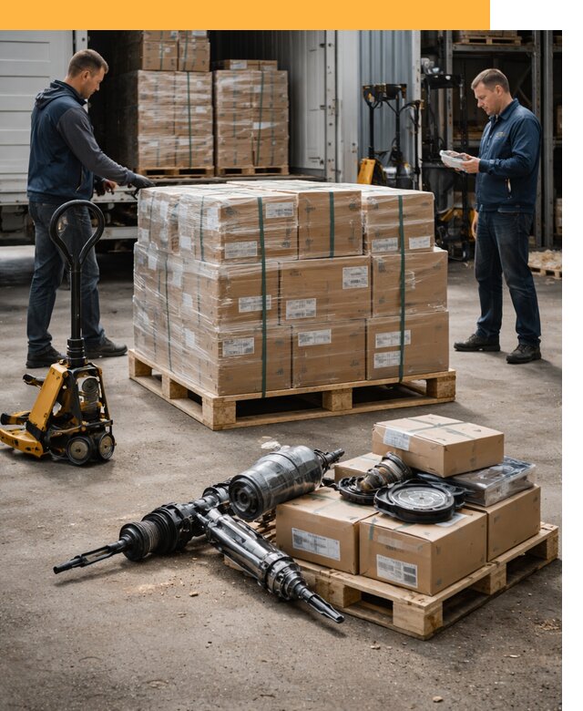 Международная перевозка автозапчастей по миру от 4734 руб