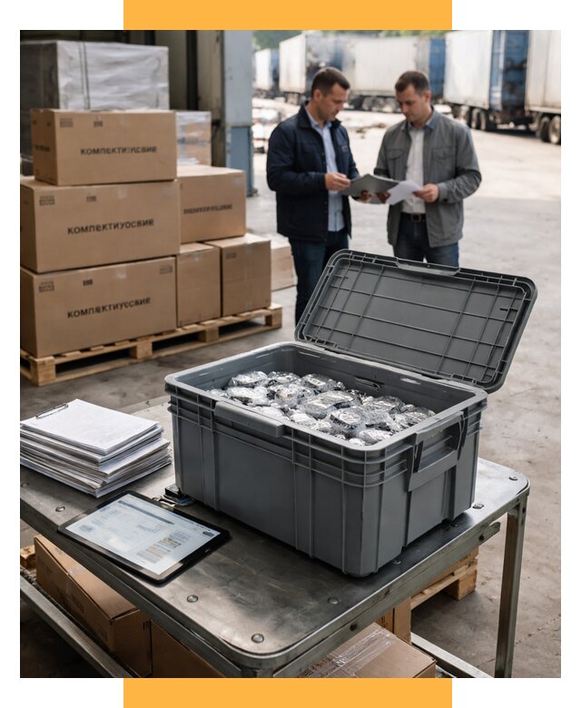 Перевозка комплектующих из Китая от 6839 р. | СетСервис-Люб