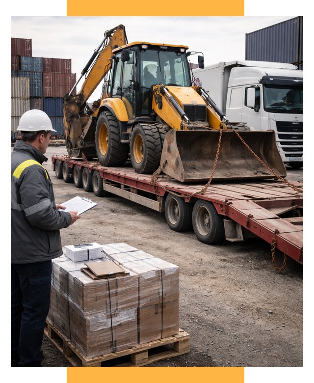 Международная перевозка спецтехники от 47345 р., СетСервис-Люб