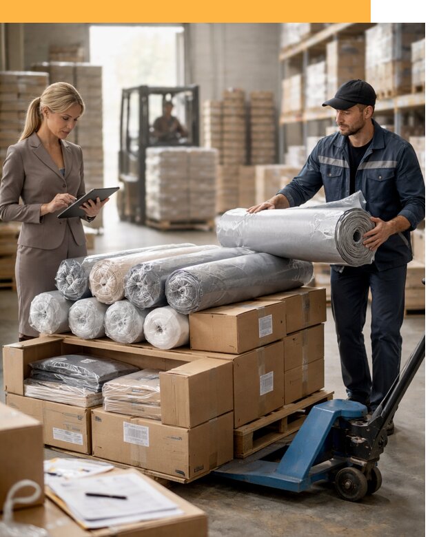 Перевозка текстиля по миру от 15782 руб. с таможней и страхованием