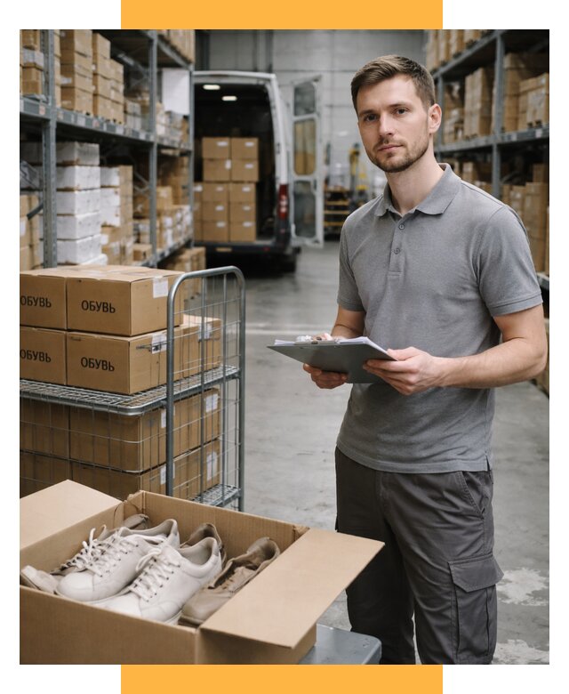 Доставка обуви из Китая и Турции от 4734 р. СетСервис-Люб