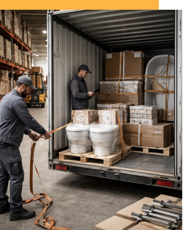 Перевозка сантехнического оборудования по России и миру от 1894