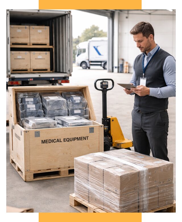 Перевозка медицинского оборудования от 15782 р. в СетСервис-Люб