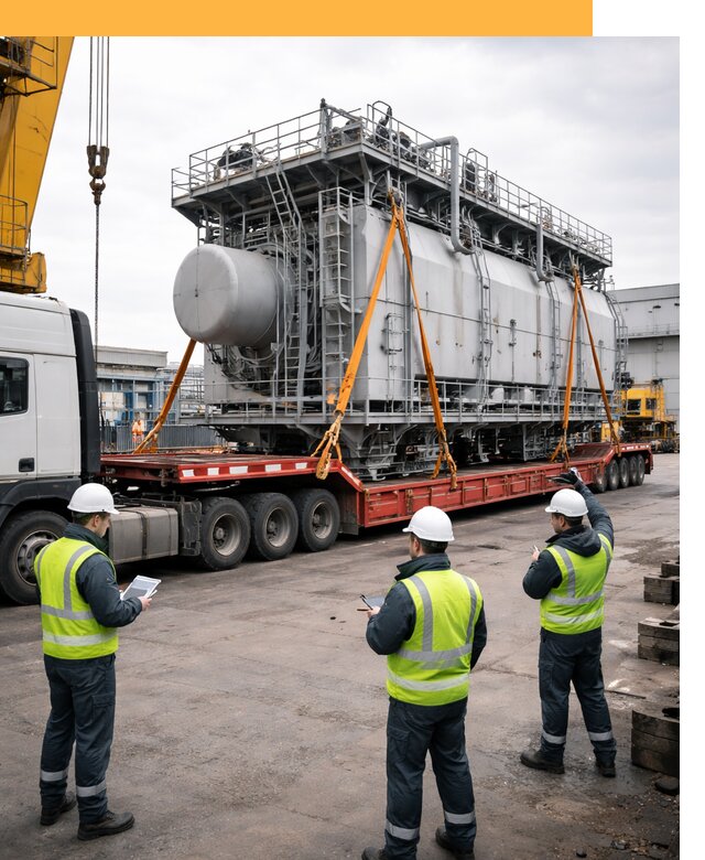 Перевозка негабаритных грузов по миру от 126252 руб