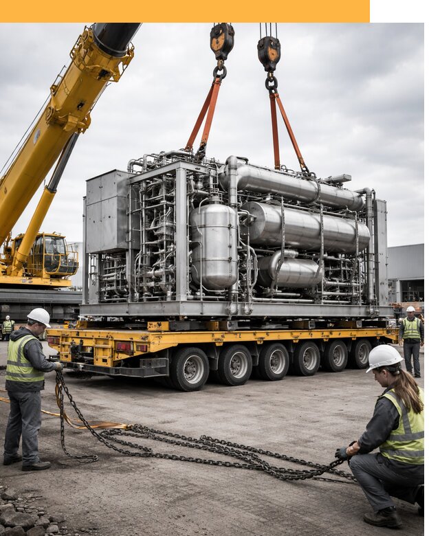 Перевозка тяжеловесных грузов по миру от 157815 руб