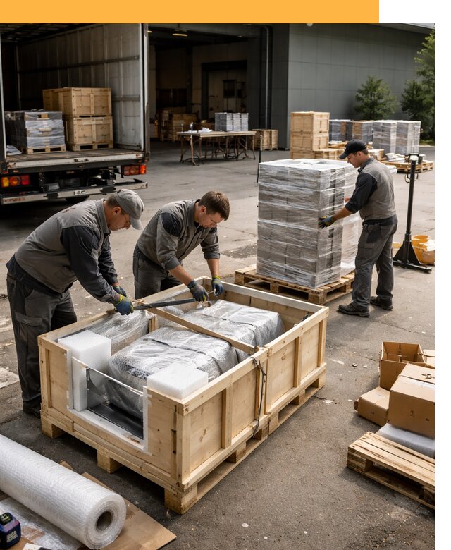 Перевозка выставочных грузов по миру от 26303 руб за м2 с таможней