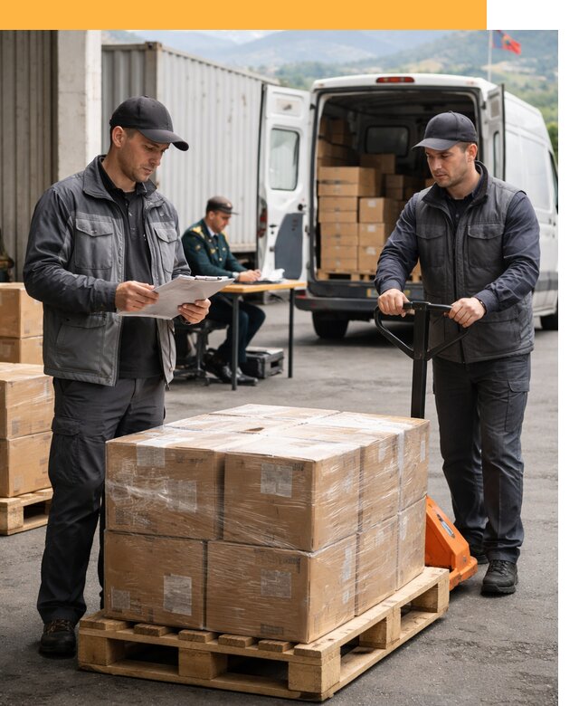 Доставка грузов через Армению, быстрая таможенная очистка от 26303