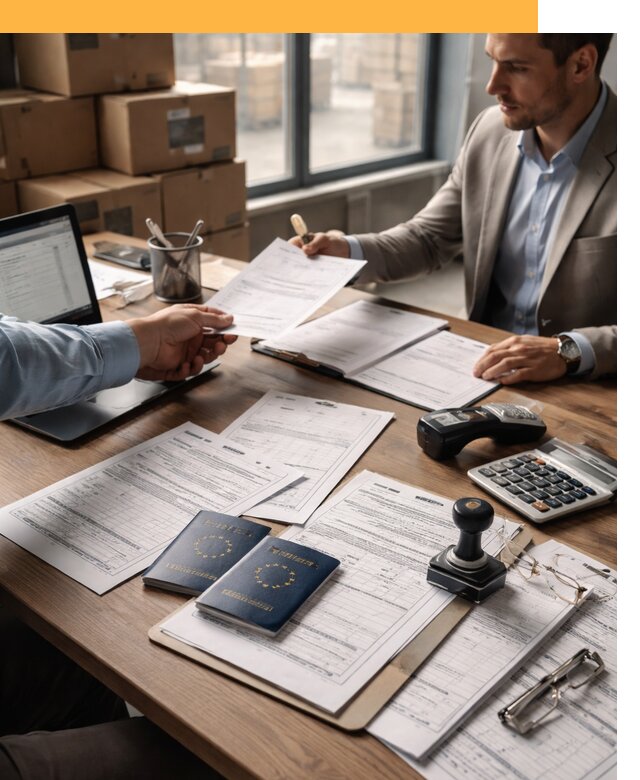 Таможенное оформление грузов из Европы от 8943 руб