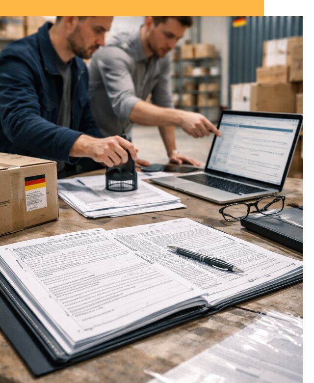 Таможенное оформление грузов из Германии от 9469 руб.