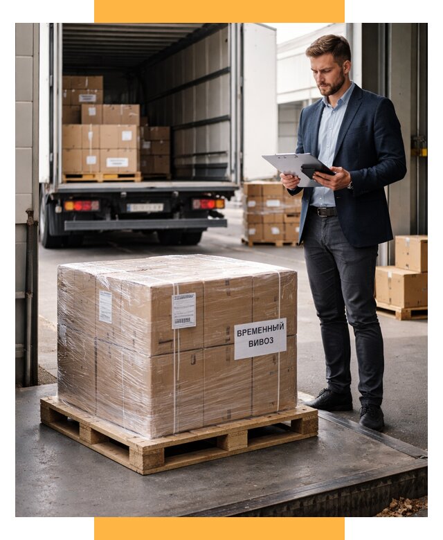 Временный вывоз товаров под ключ от 8417 р. | СетСервис-Люб