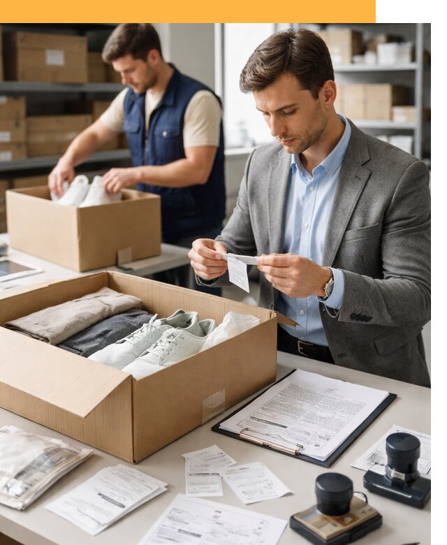 Таможенное оформление одежды и обуви по выгодной цене от 6839 руб