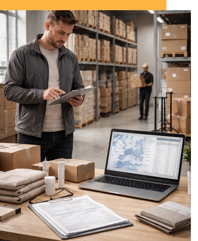 Закупка товаров в Европе под ключ: доставка, таможня от 7891 руб