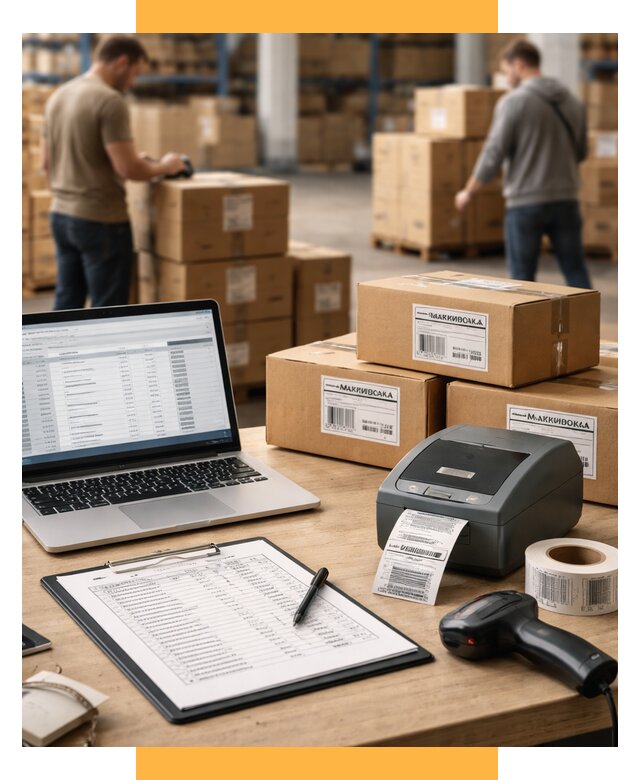 Маркировка импортных товаров от 4734 р. под ключ, СетСервис-Люб